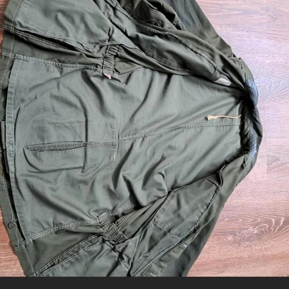 Vintage Military Parka Thrashed Distressed